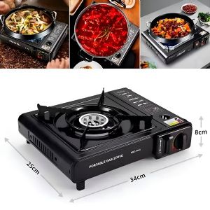 Fogareiro Camping Cooktop Portátil Gás Automático